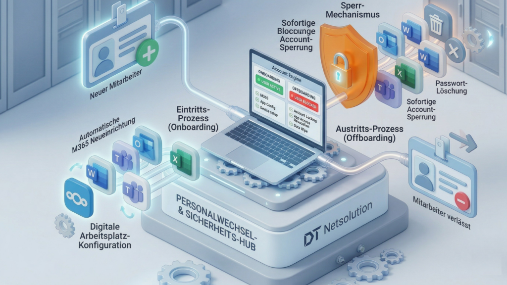 Onboarding und Offboarding von Mitarbeitern​